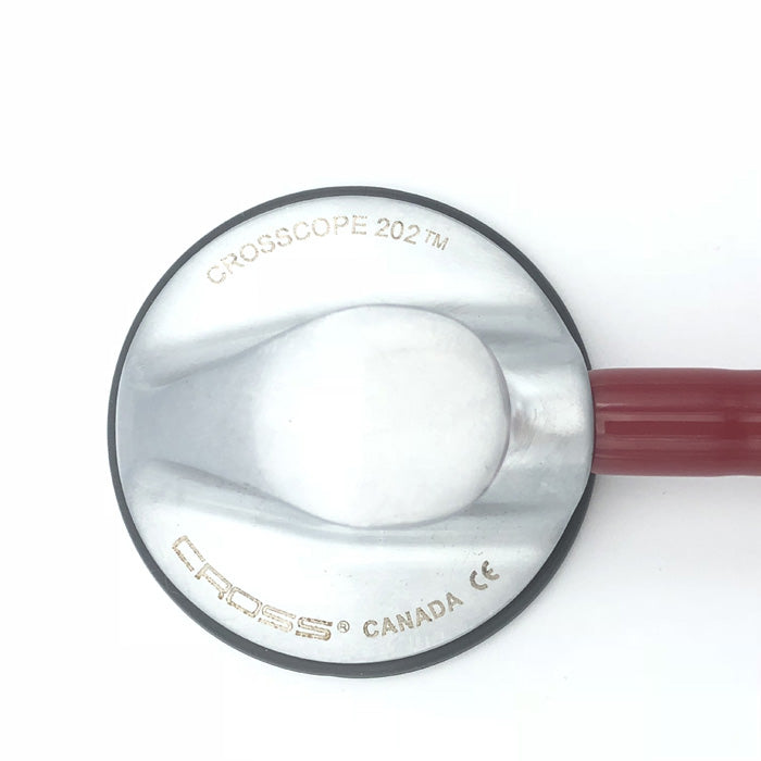 CROSS CANADA CROSSCOPE 202 - CLINICIAN STETHOSCOPE - BURGUNDY