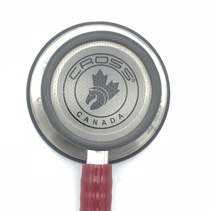 CROSS CANADA CROSSCOPE® 201 CLINICIAN CLASSIC SERIES III STETHOSCOPE - BURGUNDY