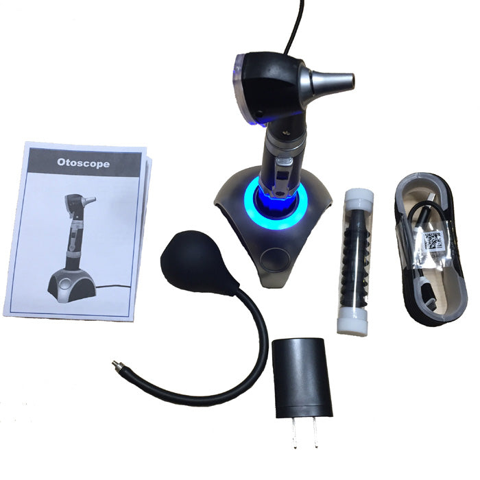 CROSS CANADA 11-129 RECHARGEABLE FIBER OPTIC LED OTOSCOPE DIAGNOSTIC SET