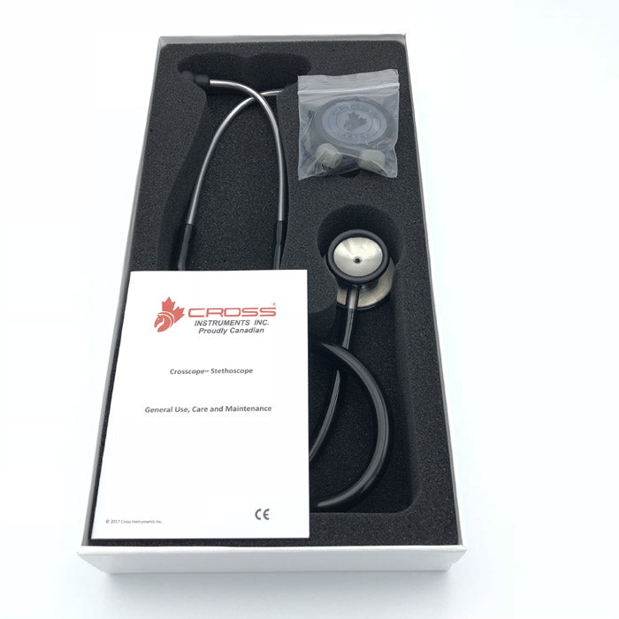 CROSS CANADA CROSSCOPE® 200 CLINICIAN CLASSIC SERIES II STETHOSCOPE – BLACK