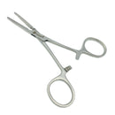 Baby-Kocher Intestinal Forceps, 5" (13cm ), Straight, Longitudinal Serrations
