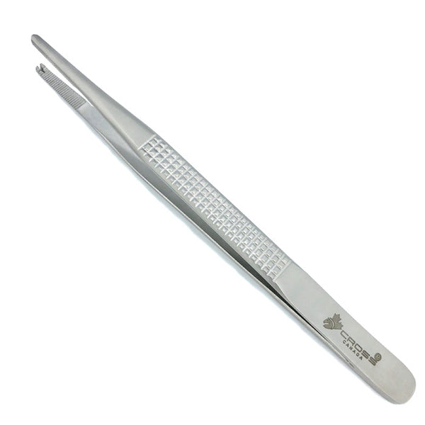 Babcock Tissue Forceps, 7" (18cm), Straight, Serrated, 1x2 Teeth