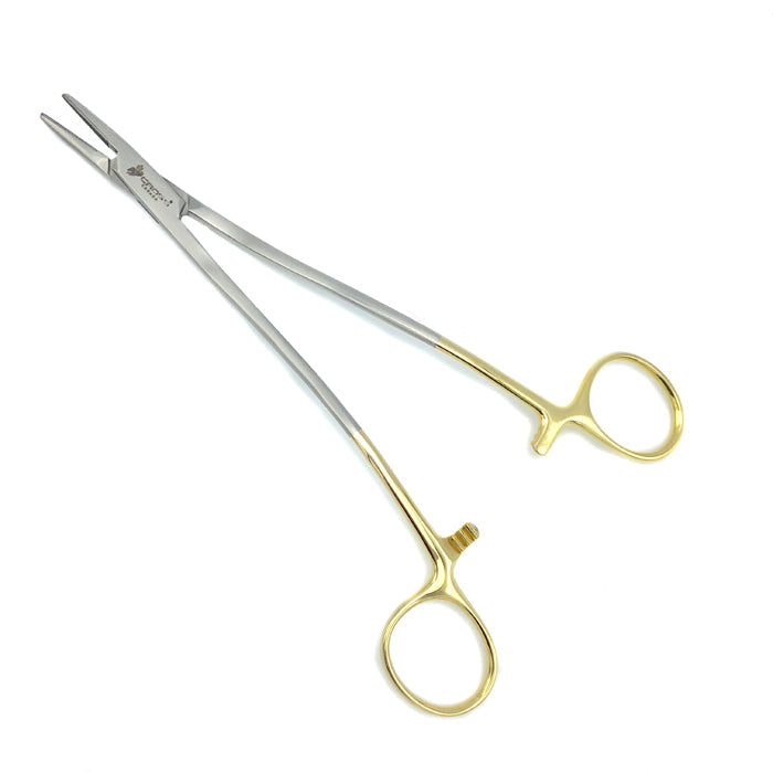 Bozeman Needle Holder, 8"(20cm), Tungsten Carbide