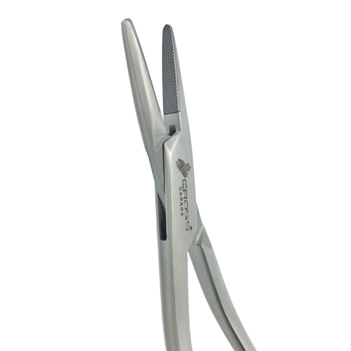 Bozeman Needle Holder, 8"(20cm), Tungsten Carbide