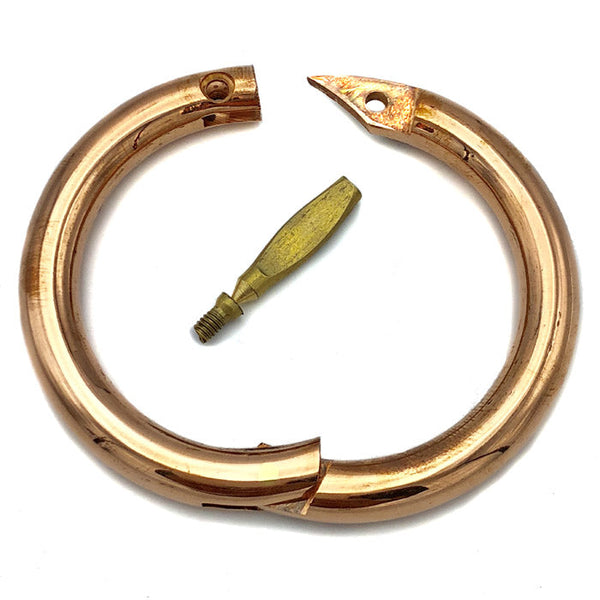 BULL RING, COPPER(bull nose ring meaning)