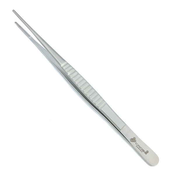 DeBakey Atraumatic Tissue Forceps, 8" (20.5cm), Straight, 1X2 Rows of Nontraumatic Fine Teeth