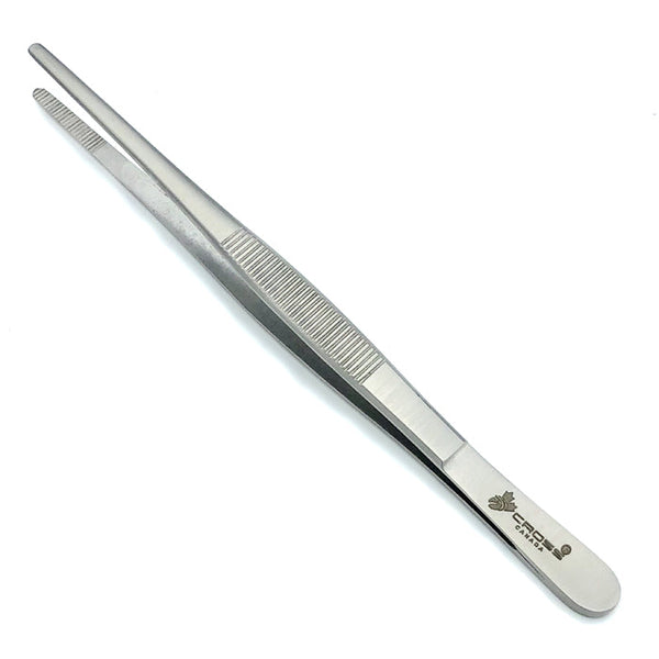 Dressing Forceps, 6.25” (16cm), Serrated, Straight