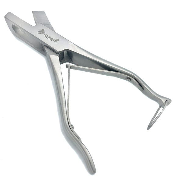 EAR NOTCHER STAINLESS STEEL, MEDIUM U, 1/2" Notch