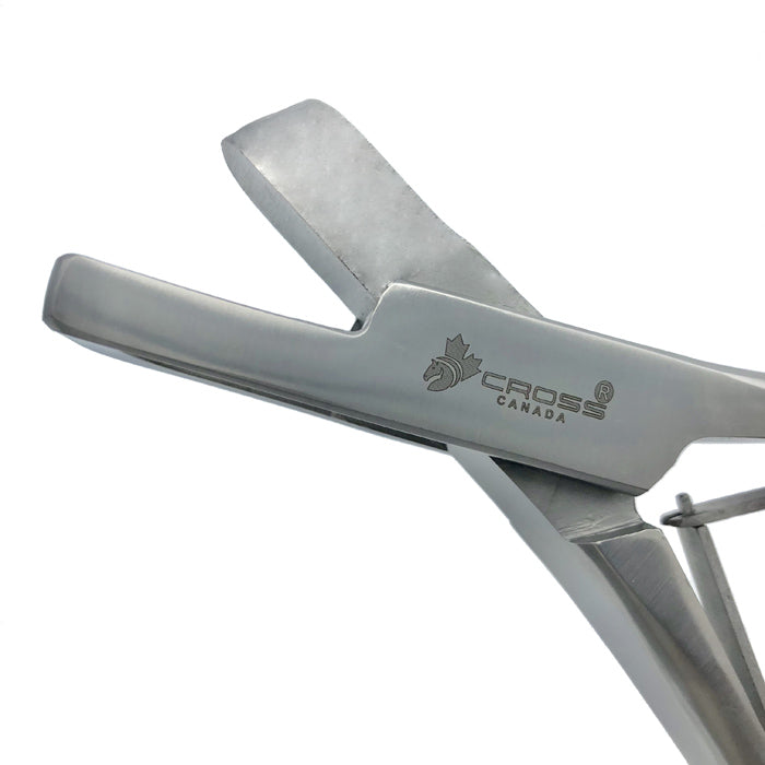 EAR NOTCHER STAINLESS STEEL, MEDIUM U, 1/2" Notch