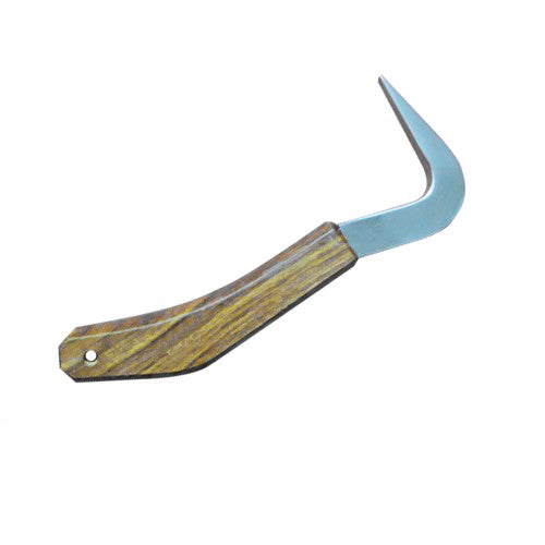 HOOF PICK (WOODEN HANDLE)