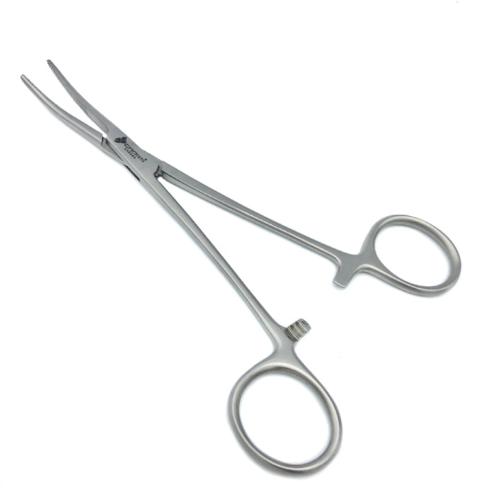 Kelly-Rankin Hemostatic Forceps, 6.25" (16cm), Curved