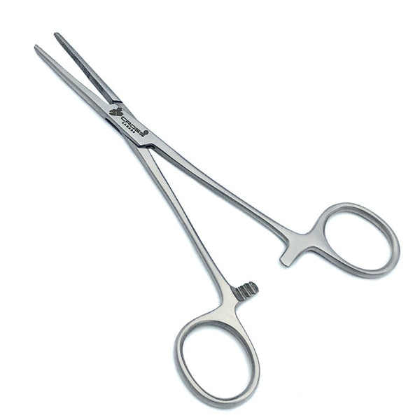 Kelly Hemostatic Forceps, 5.5” (14cm), Straight, Serrated