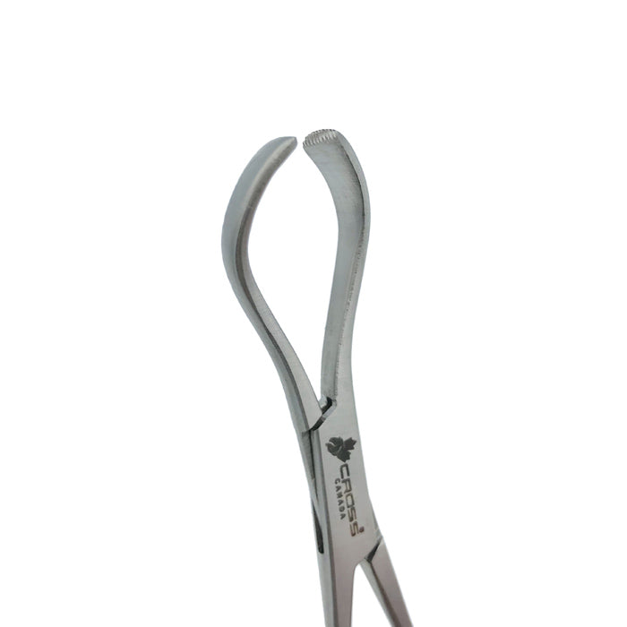 Lorna Edna Towel Clamp, 4" (10cm), Curved, Serrated