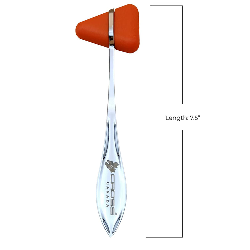 Cross Canada Taylor Neurological Percussion Reflex Hammer - Tangerine