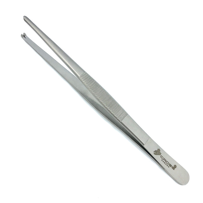 Tissue Forceps with Teeth, 4.5" (11.5cm), Straight, 1x2 Teeth