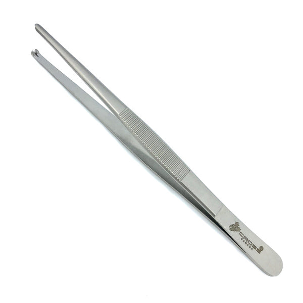 Tissue Forceps With Teeth, 5.5" (14cm), Straight, 1x2 Teeth