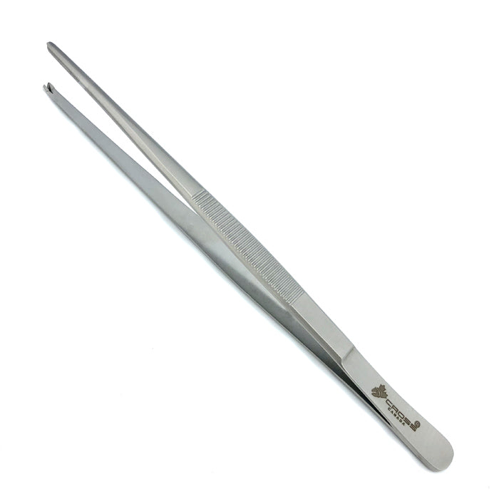 Tissue Forceps with teeth, 7" (18cm), Straight, 1x2 Teeth