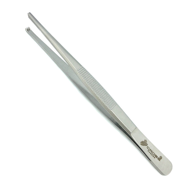 Tissue Forceps With Teeth, 4.5" (11.5cm), Straight, 2x3 Teeth