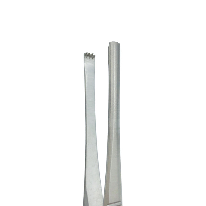 Tissue Forceps With Teeth, 5.75" (14.5cm), Straight, 3x4 Teeth