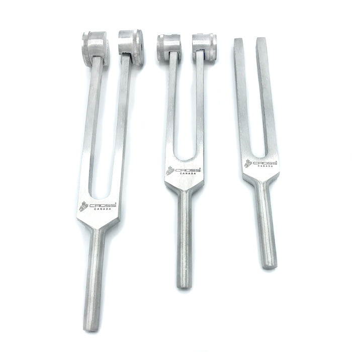 TUNING FORK SET (C128, C256 & C512)