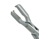 KERN BONE HOLDING FORCEPS, 5" (12.5CM), WITH RATCHET, 2X2 TEETH