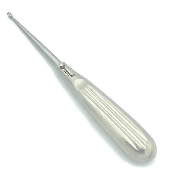 VOLKMAN BONE CURETTE #5, 6.75" (17CM), 13MM OVAL TIP