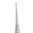 VOLKMAN BONE CURETTE, 6.75" (17CM), 7.4MM OVAL TIP