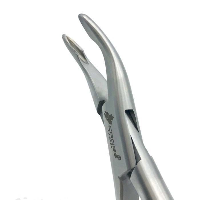 LEMPERT RONGEUR, 7.5" (19CM), CURVED, 2.5MM WIDE JAW