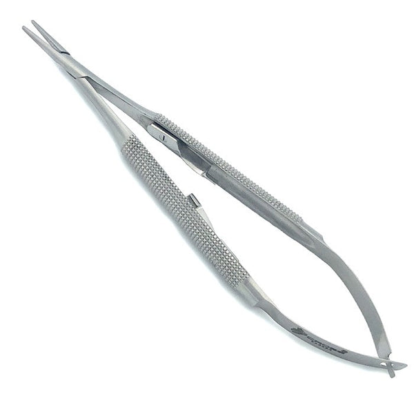 BARRAQUER NEEDLE HOLDER - 5.25" (13.5CM) - LOCKING