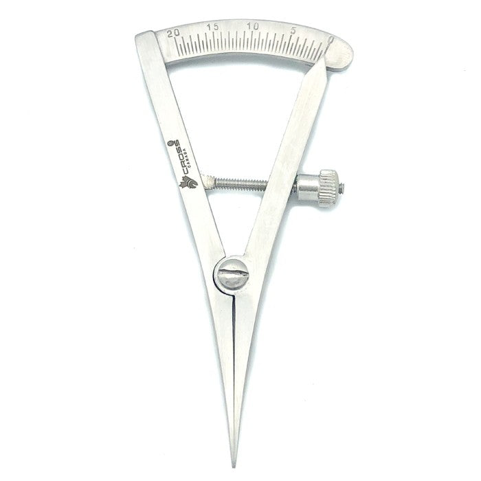 CASTROVIEJO EYE CALIPER 20MM SCALE - 3.25" (8CM)